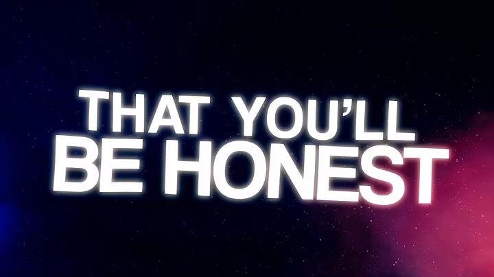 Animated lyric video typography from the GHD Studio archive
